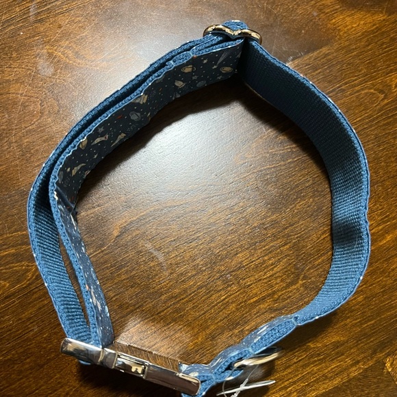 Bubblepup Blue Galaxy Dog Collar - Picture 4 of 5